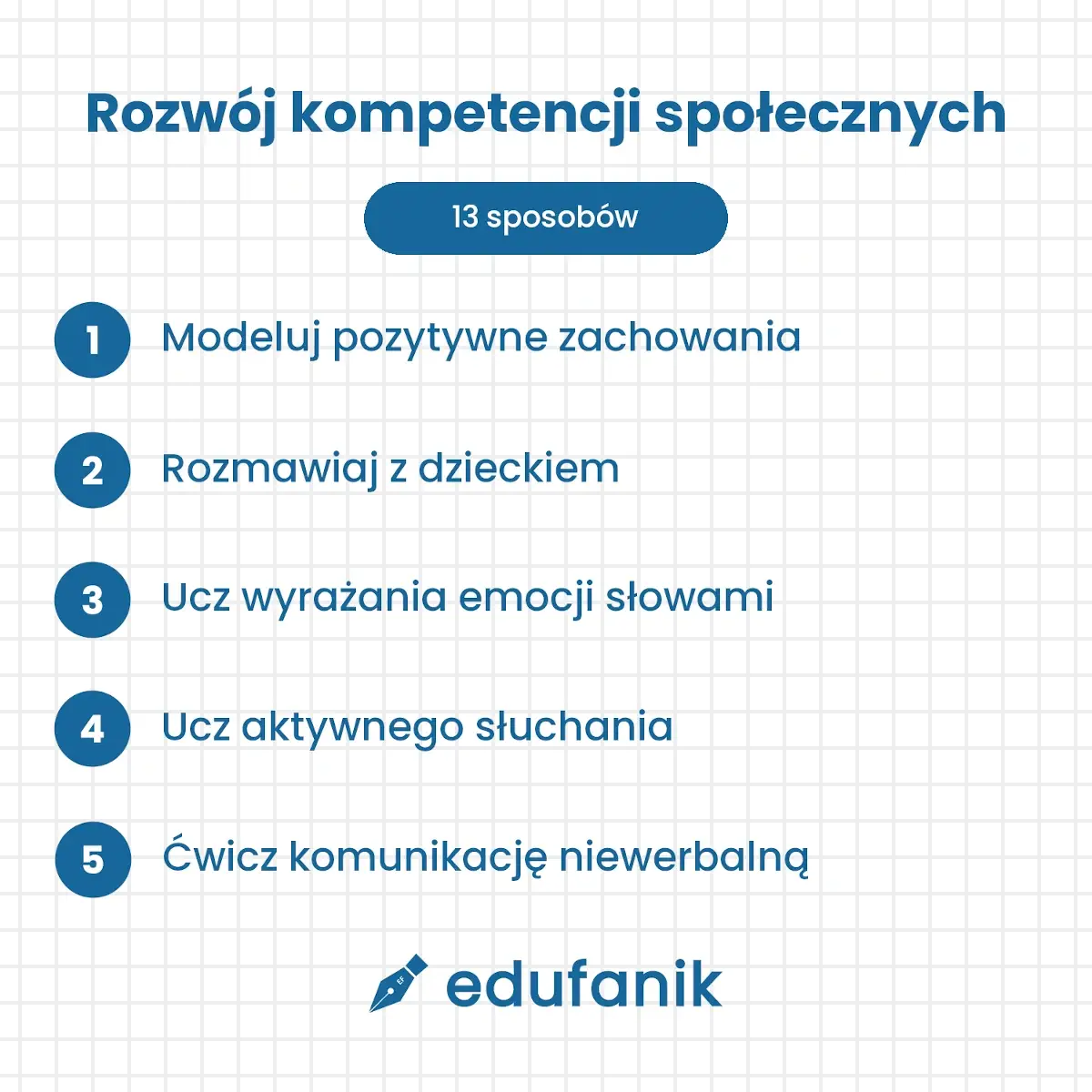 Rozwój kompetencji społecznych u dzieci sposoby od 1 do 5